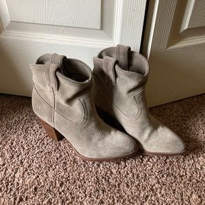 Frye suede booties